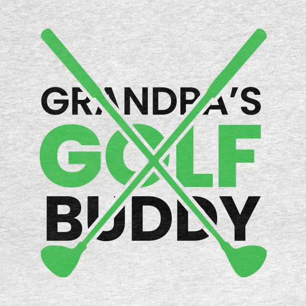 grandpa's golf buddy golf design by emofix